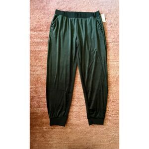 Banana Republic Green Jogger Pants XL Fleece NWT